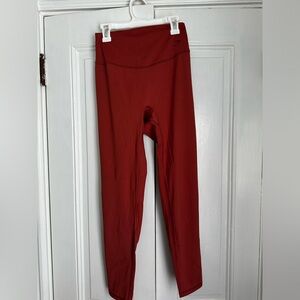 worn only a few times kind of a rust color very soft fabric